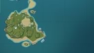 Sea Ganoderma in Wakukau Shoal (Image via Genshin Impact Interactive Map)